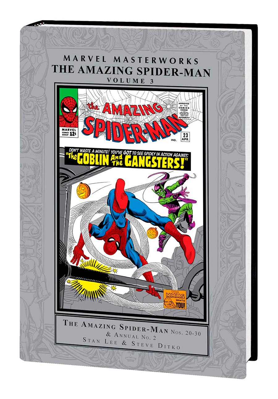 Marvel Masterworks Amazing Spider-Man Vol 3 HC Regular Dust Jacket (ReMasterworks)