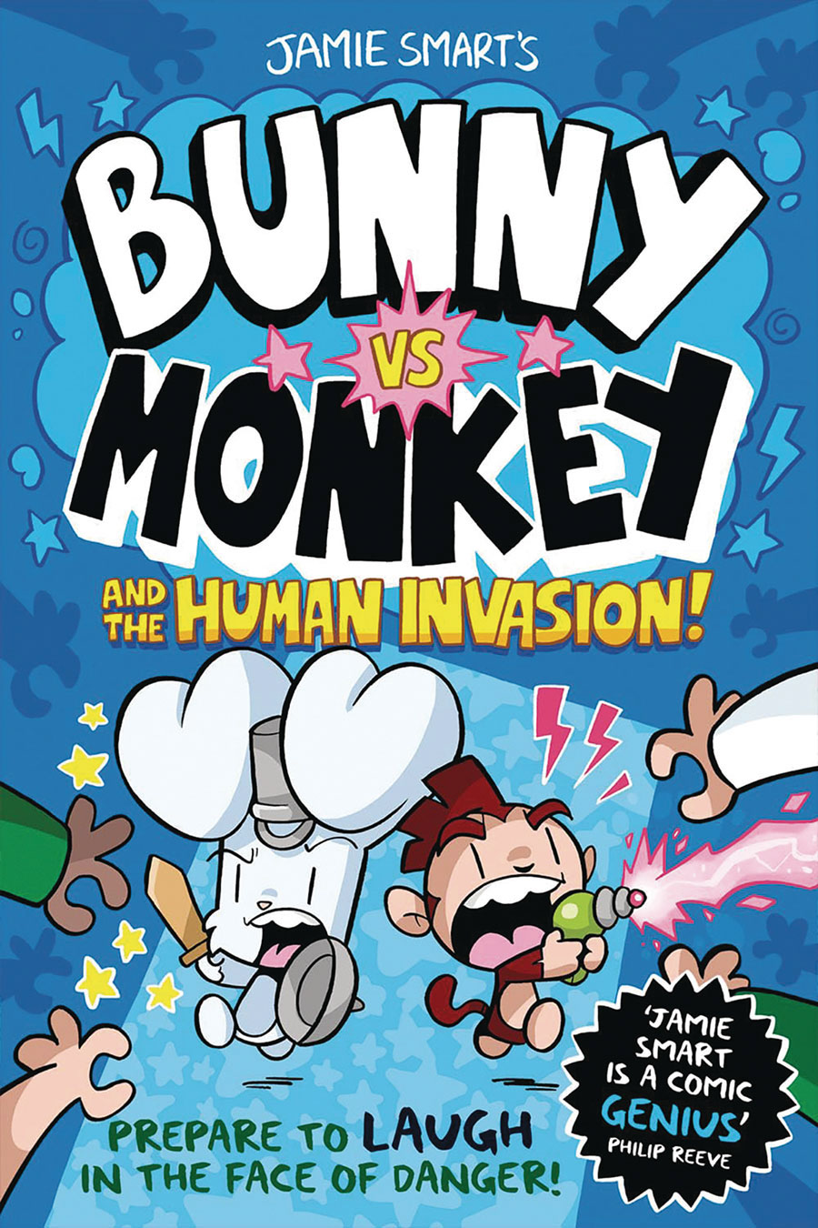 Bunny vs Monkey And The Human Invasion GN