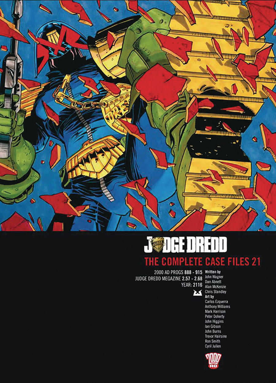 Judge Dredd Complete Case Files Vol 21 TP Simon & Schuster Edition