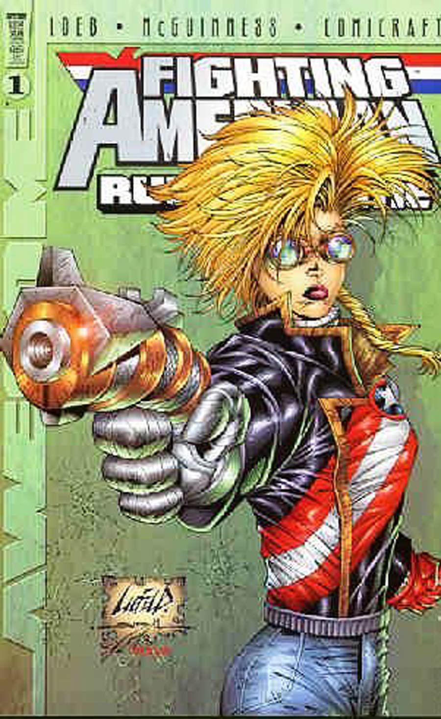 Fighting American Rules Of The Game #1 Cover B