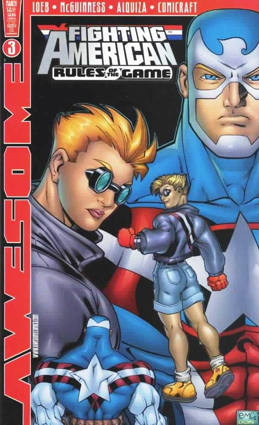 Fighting American Rules Of The Game #3 Cover A
