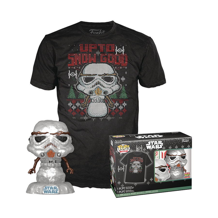 POP & Tee Star Wars Holiday Stormtrooper T-Shirt XXX-Large