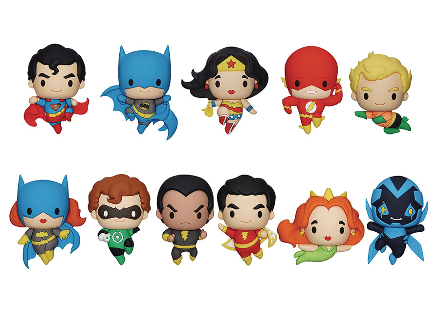DC Classic 3D Foam Bag Clip Blind Mystery Box