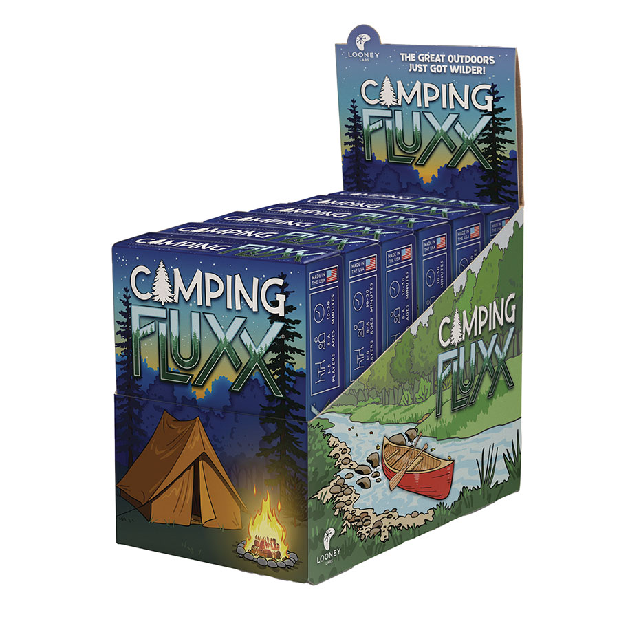 Camping Fluxx Display (6-Count)