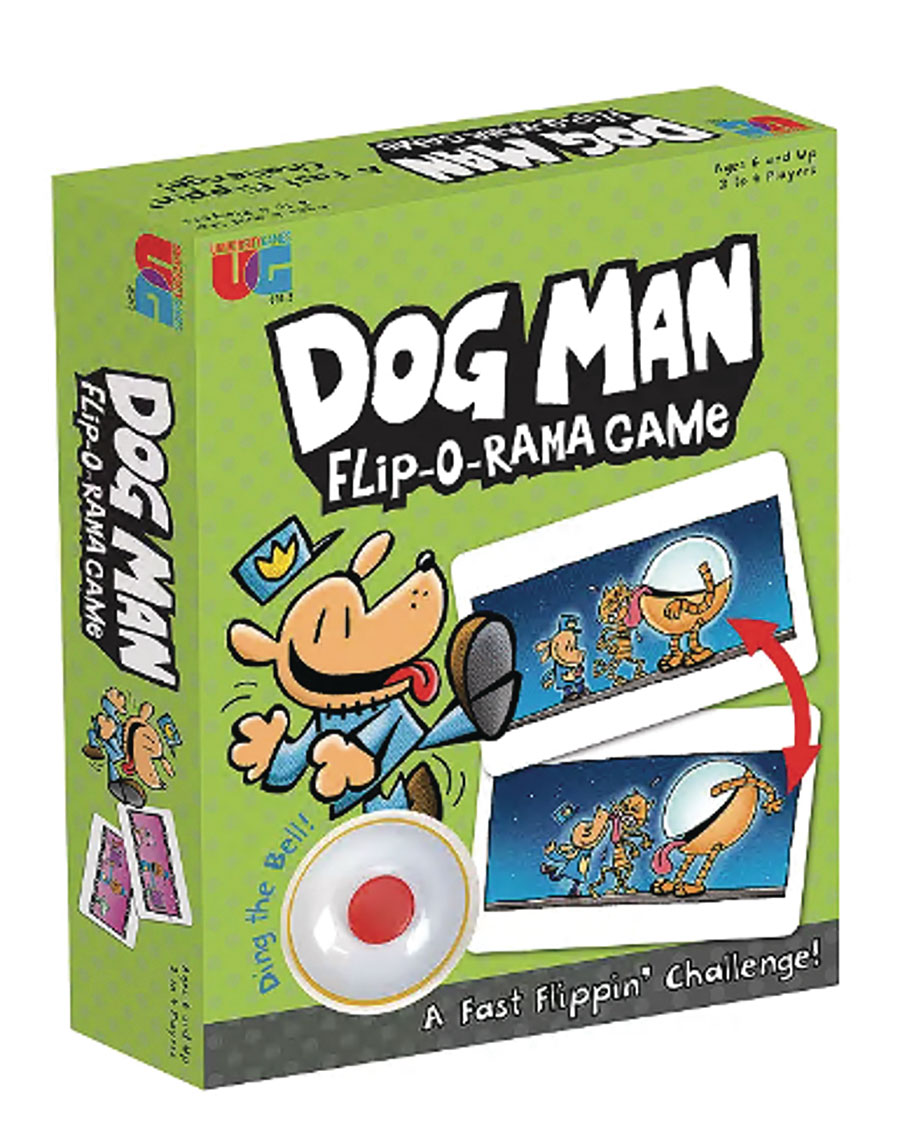 Dog Man Flip-O-Rama Card Game