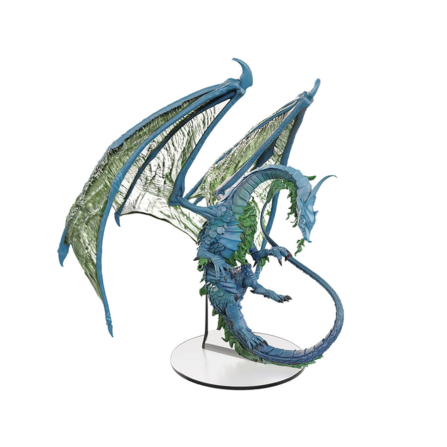 Dungeons & Dragons Icons Of The Realms Adult Moonstone Dragon Miniature