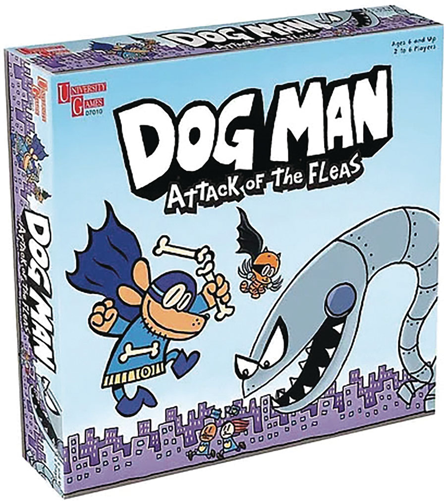 Dog Man Attack Of The Fleas Board Game