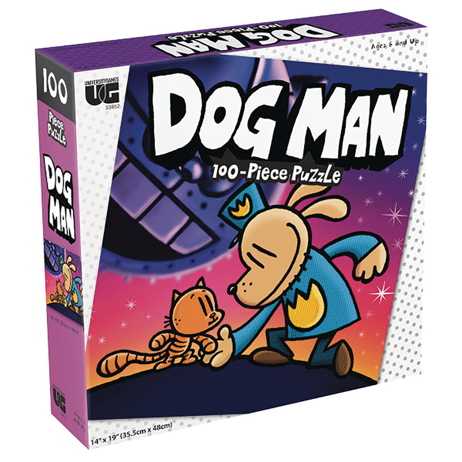 Dog Man Grime & Punishment 100-Piece Puzzle
