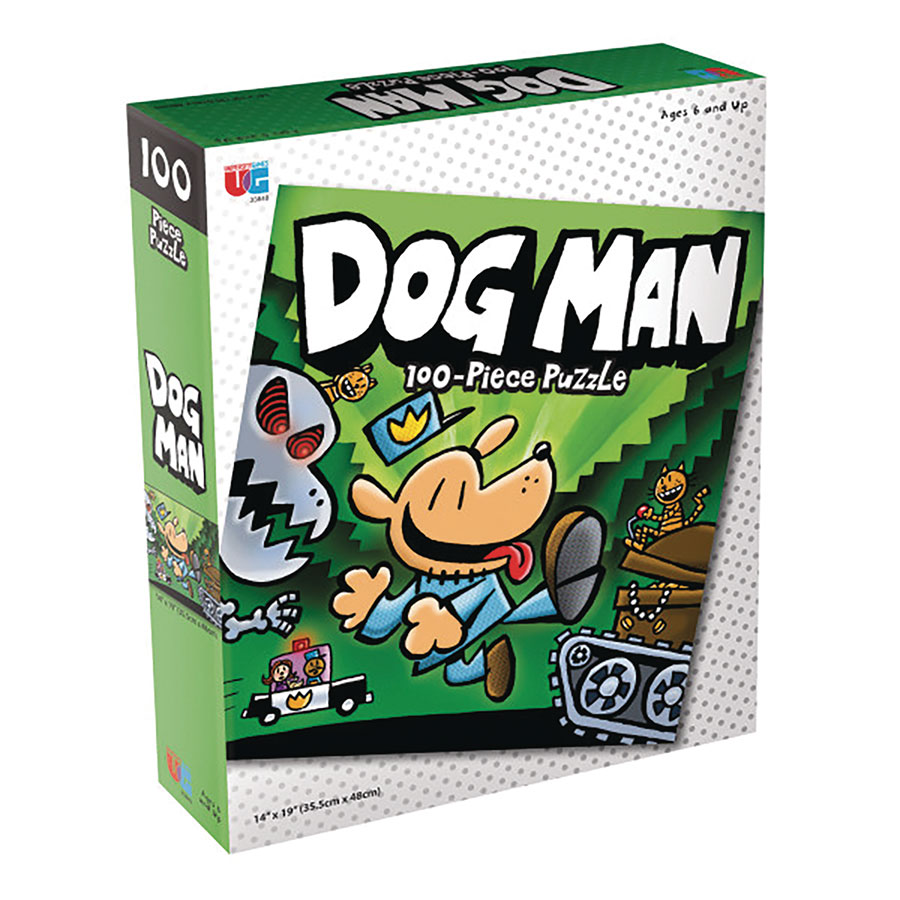 Dog Man Unleashed 100-Piece Puzzle