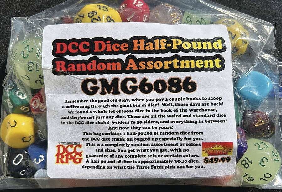 Dungeon Crawl Classics Dice Half Pound Random Assortment Case