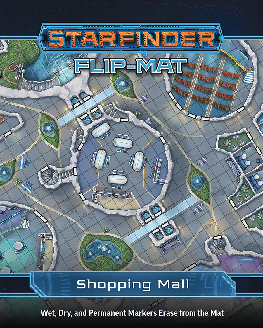 Starfinder Flip-Mat - Shopping Mall