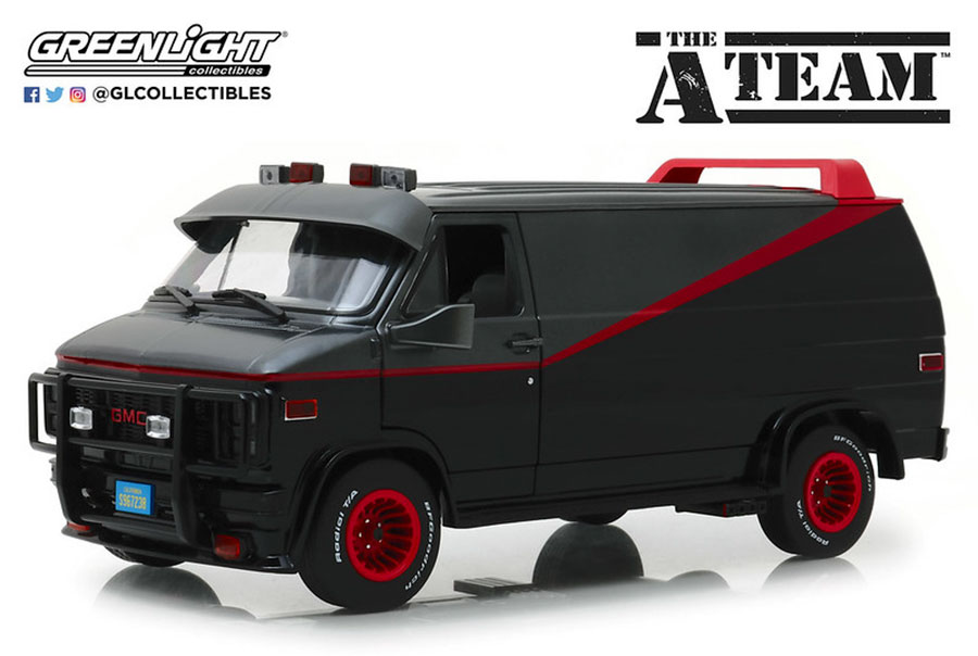 A-Team TV Series 1983 GMC Vandura 1/18 Scale Die-Cast
