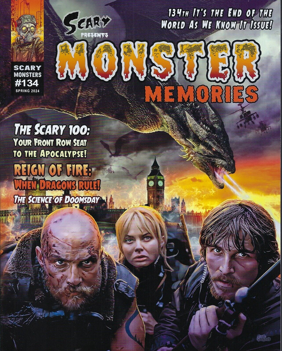 Scary Monsters Magazine #134 Spring 2024