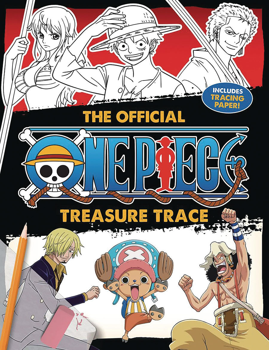 Official One Piece Treasure Trace Book TP