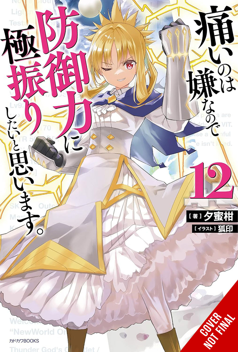 BOFURI I Dont Want To Get Hurt So Ill Max Out My Defense Novel Vol 12 SC