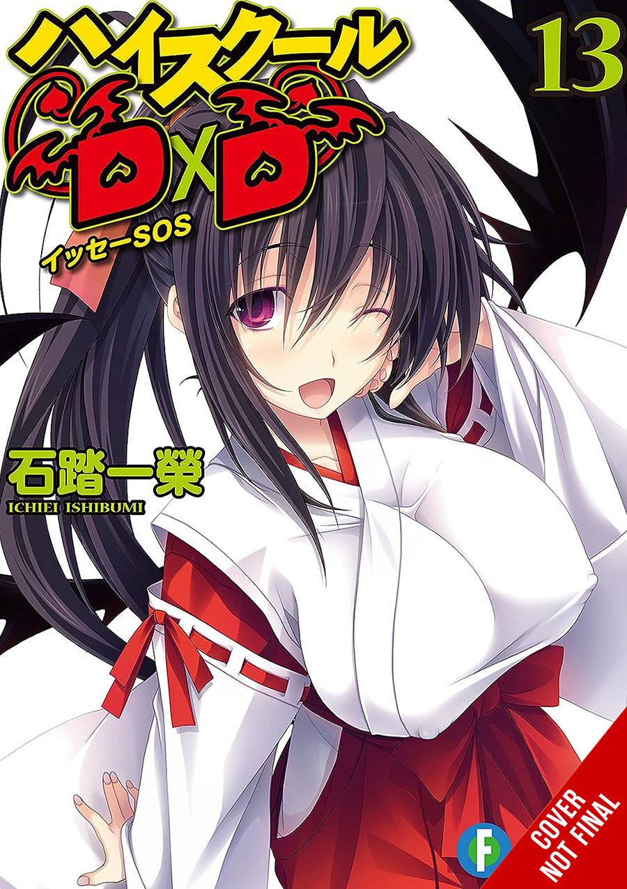 High School DxD Light Novel Vol 13 Issei SOS