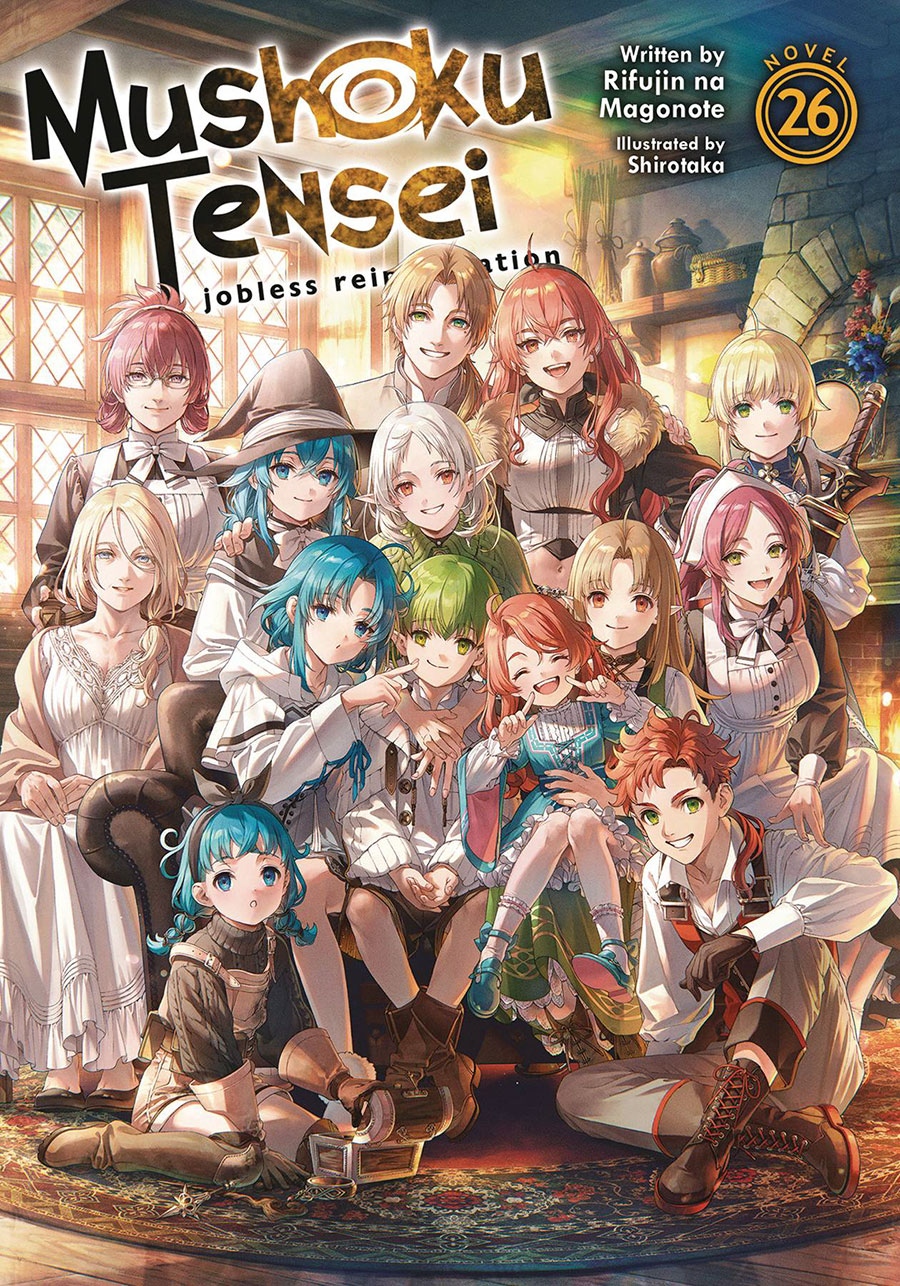 Mushoku Tensei Jobless Reincarnation Light Novel Vol 26 SC