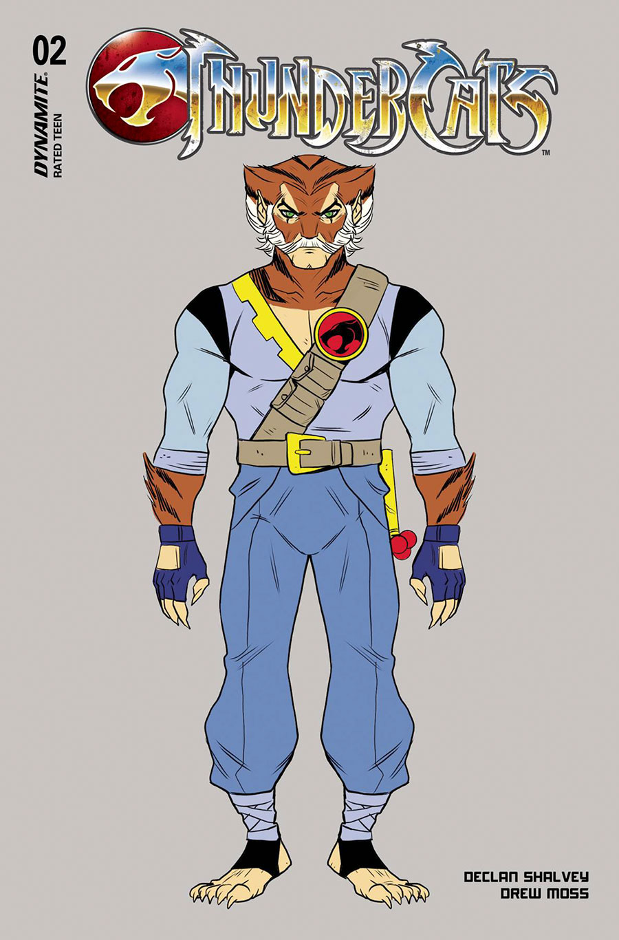 Thundercats Vol 3 #2 Cover K Incentive Drew Moss Original Tygra Character Design Variant Cover