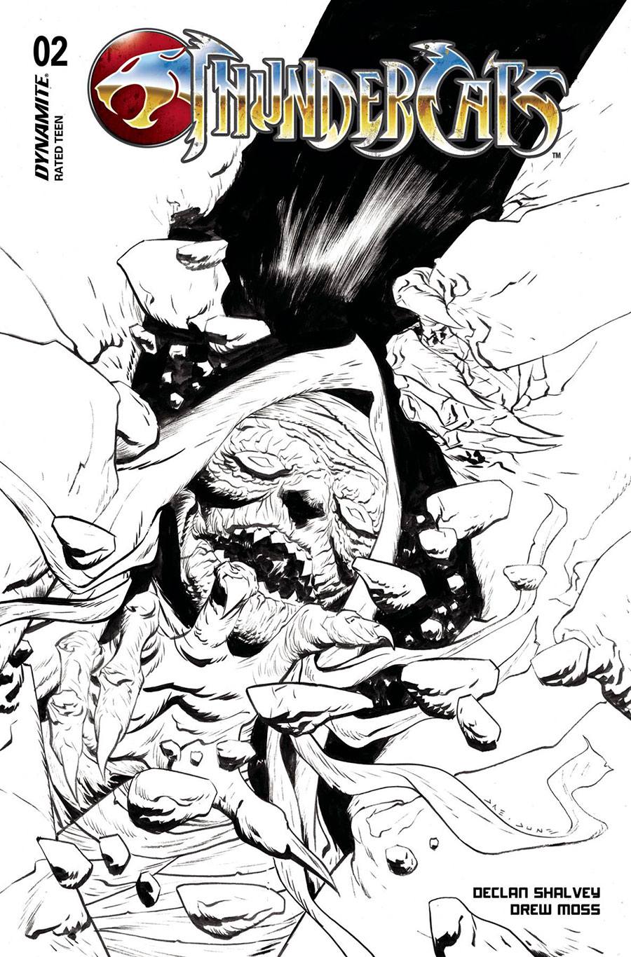 Thundercats Vol 3 #2 Cover O Incentive Jae Lee Line Art Cover