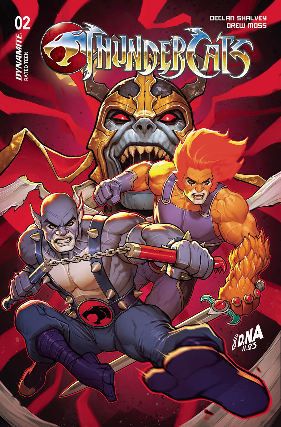 Thundercats Vol 3 #2 Cover Q Incentive David Nakayama Foil Cover