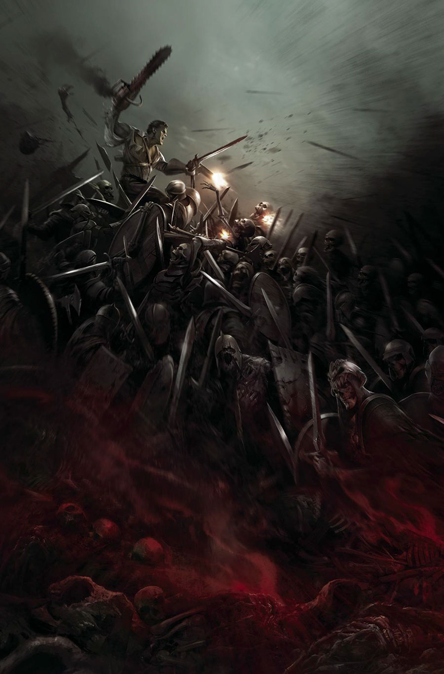 Army Of Darkness Forever #6 Cover H Incentive Francesco Mattina Virgin Cover