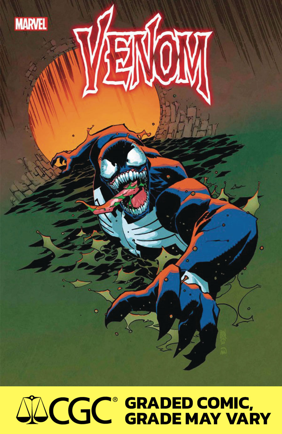 Venom Vol 5 #30 Cover E DF Mike Henderson Marvel 97 Variant Cover CGC Graded