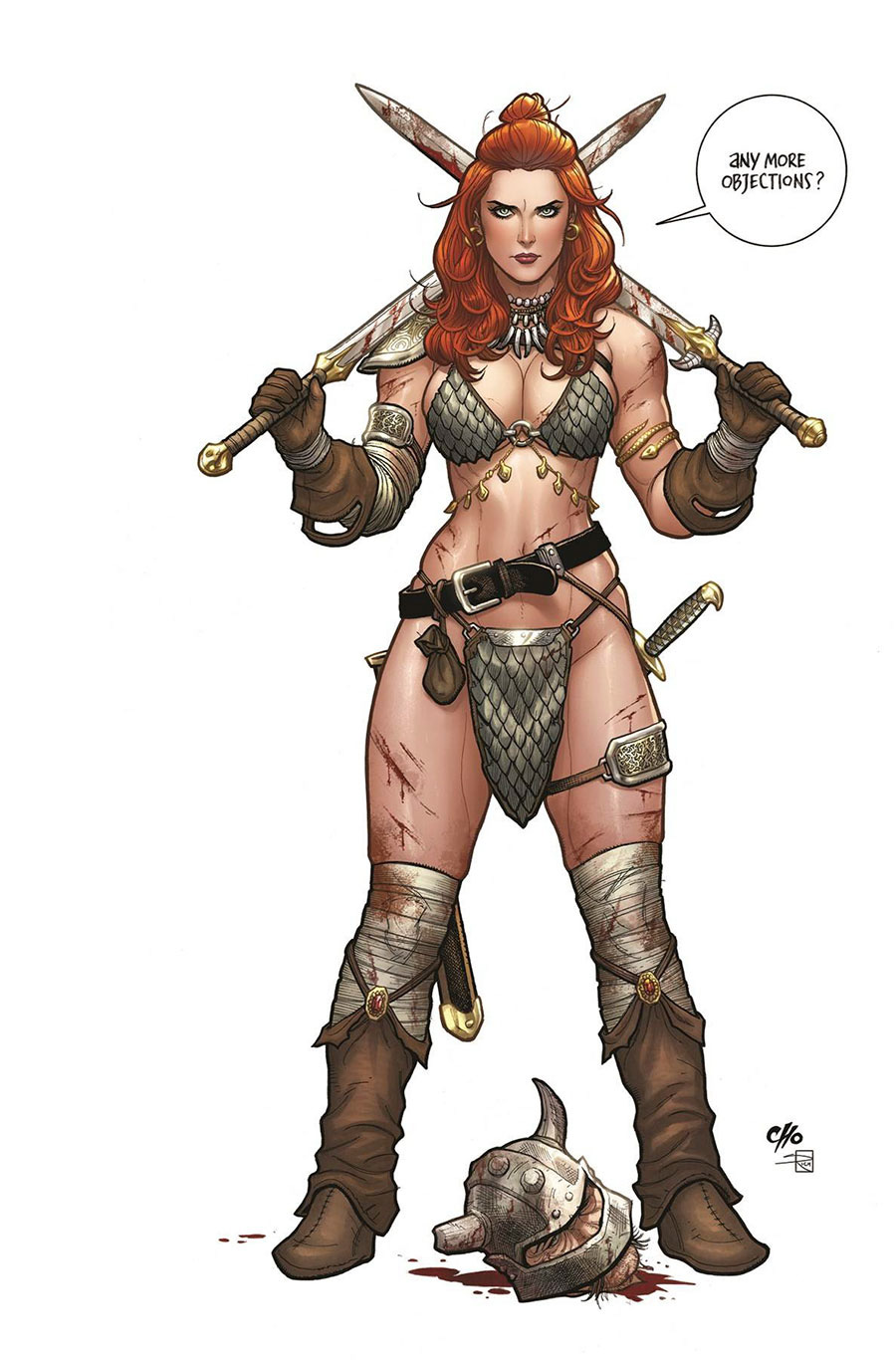 Savage Red Sonja #5 Cover K Limited Edition Frank Cho Virgin Cover