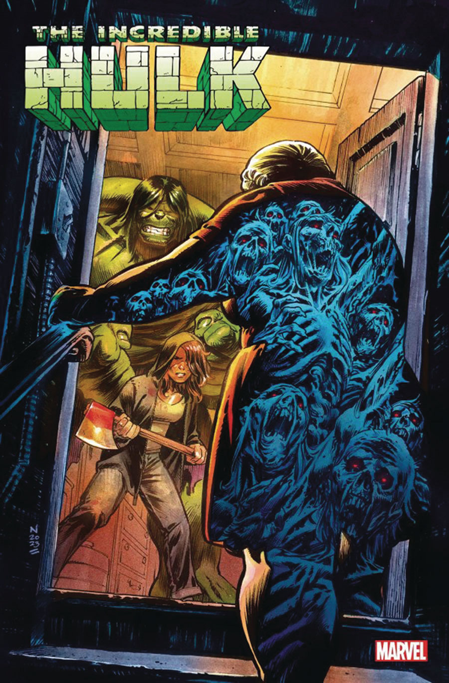 Incredible Hulk Vol 5 #9 Cover E DF Gold Signature Series Signed By Phillip Kennedy Johnson