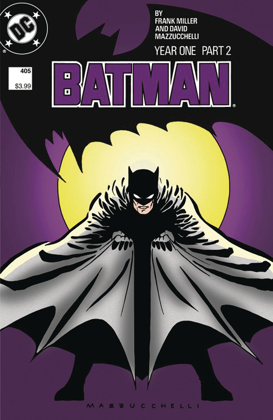 Batman #405 Cover C Facsimile Edition DF Gold Signature Series Signed By Frank Miller