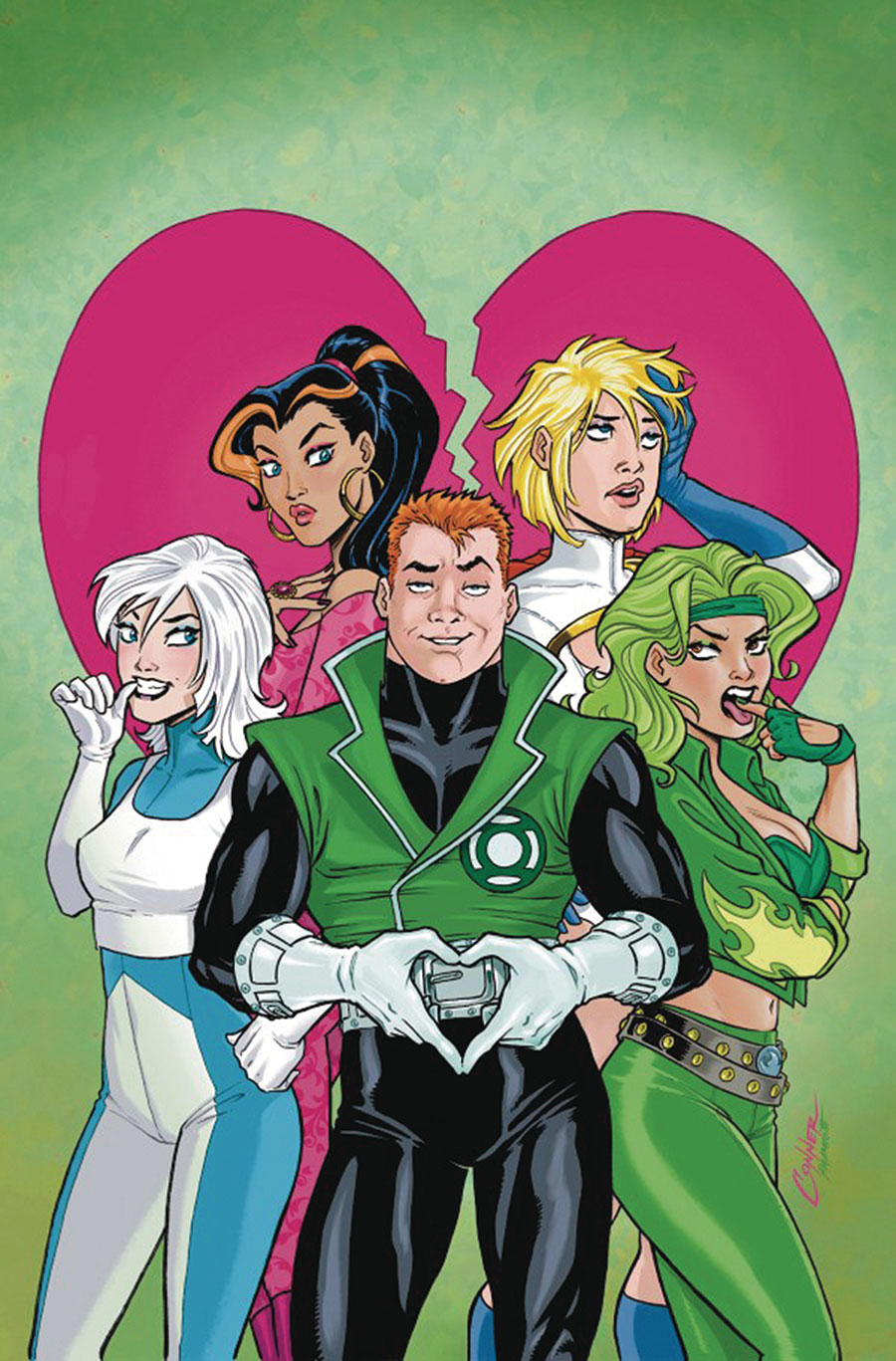 DCs How To Lose A Guy Gardner In 10 Days #1 (One Shot) Cover E DF Signed By Marguerite Sauvage