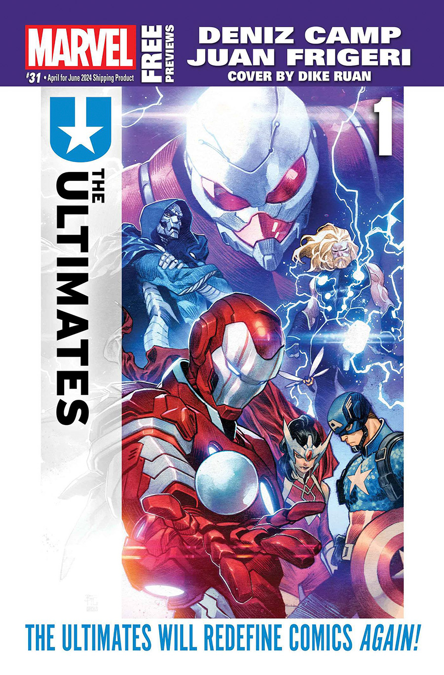 Marvel Previews Vol 6 #31 April 2024 - FREE -