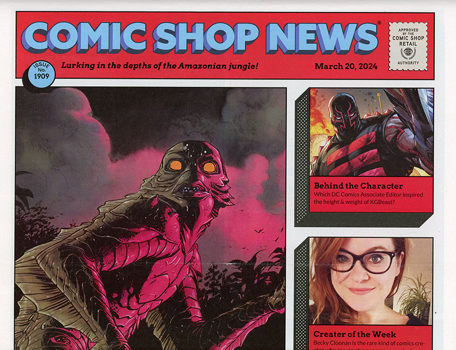 Comic Shop News #1909 - FREE - Limit 1 Per Customer