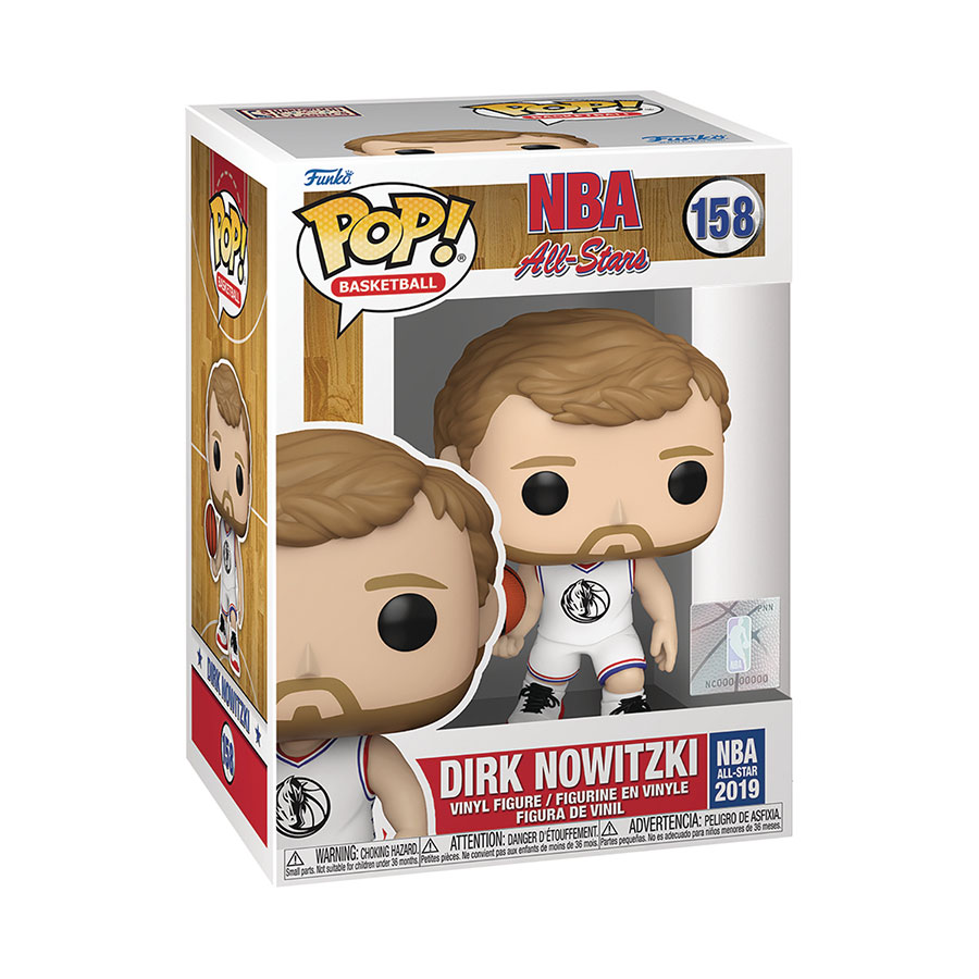 POP NBA Legends Dirk Nowitzki 2019 Vinyl Figure