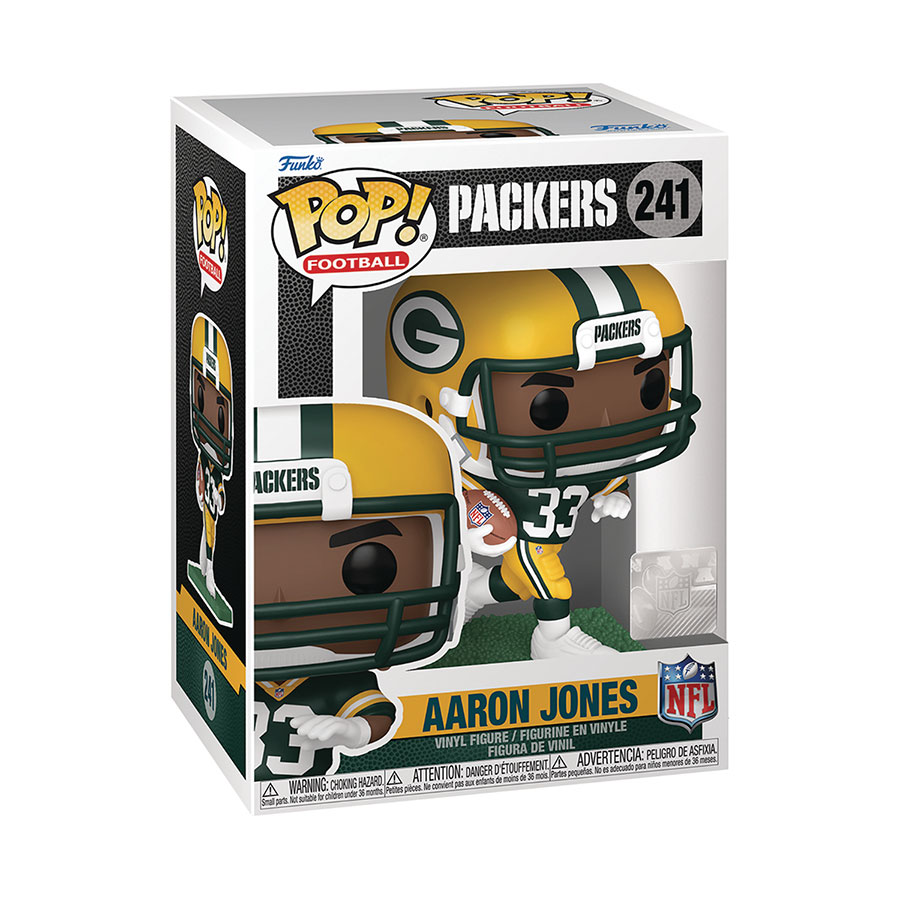 POP NFL Packers Aaron Jones Vinyl Figure