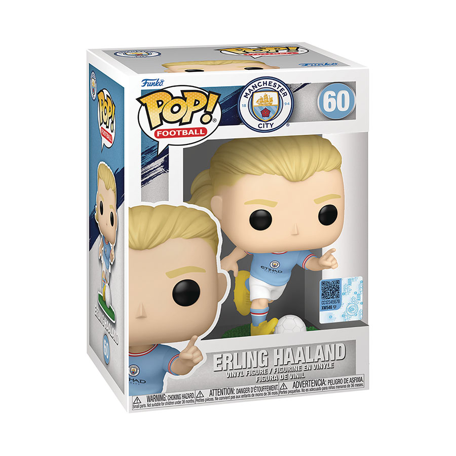 POP Premier League Manchester City Erling Haaland Vinyl Figure