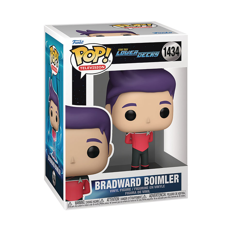 POP Television Star Trek Lower Decks Bradward Boimler Vinyl Figure