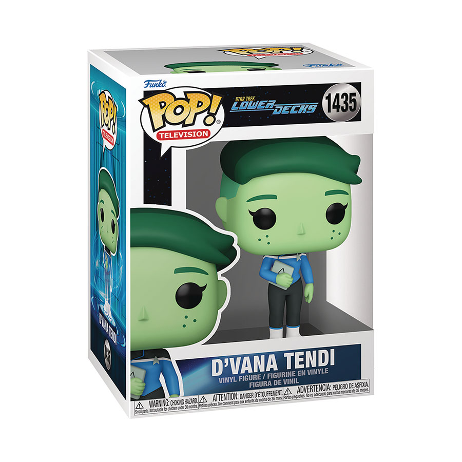 POP Television Star Trek Lower Decks DVana Tendi Vinyl Figure