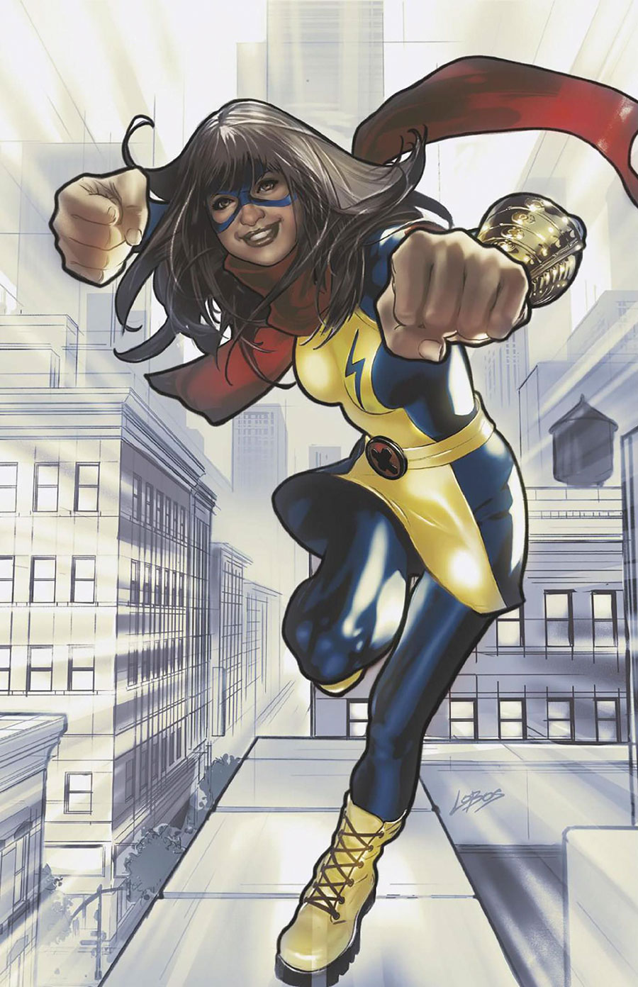 Ms Marvel Mutant Menace #1 Cover H Incentive Pablo Villalobos Virgin Cover