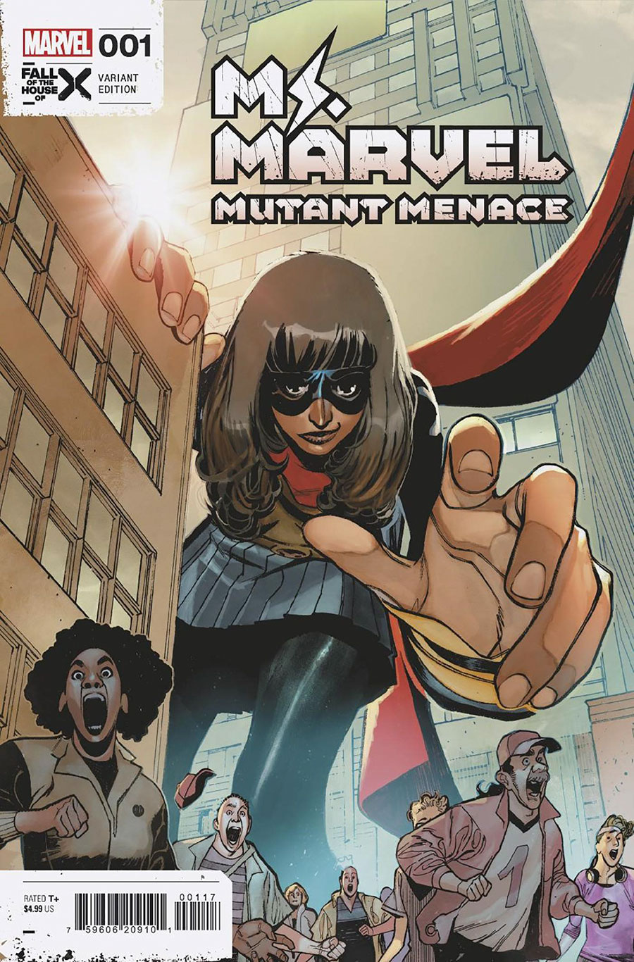 Ms Marvel Mutant Menace #1 Cover F Incentive Sara Pichelli Variant Cover