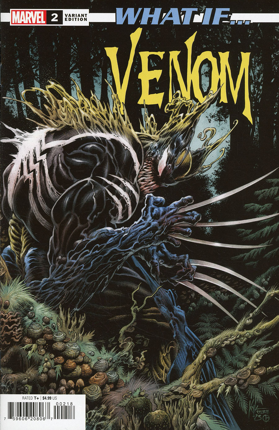What If Venom #2 Cover D Incentive Kyle Hotz Variant Cover