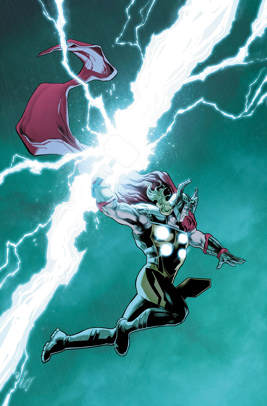 Avengers Twilight #4 Cover H Incentive Lightning Bolt Virgin Cover