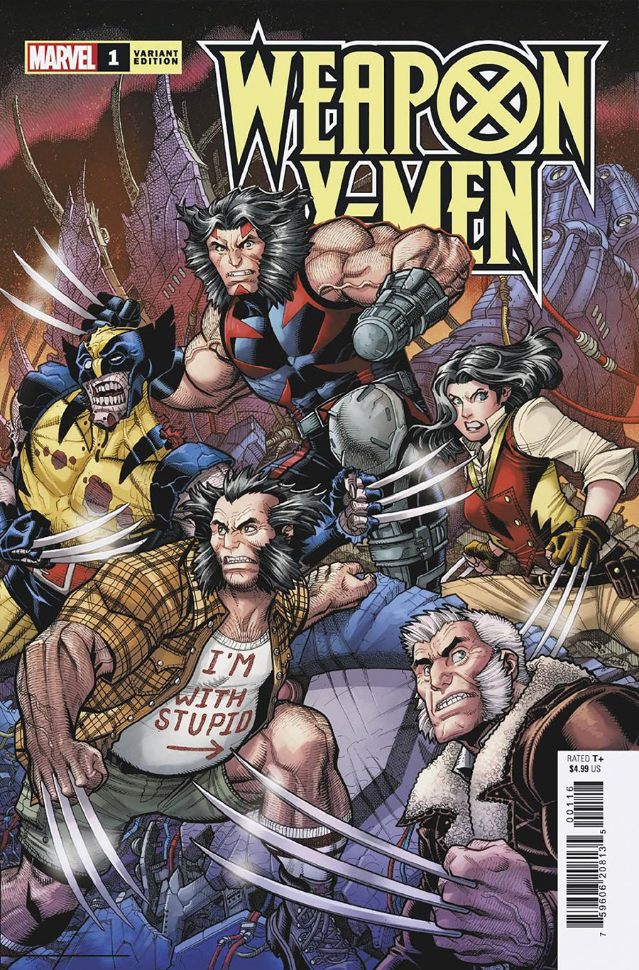 Weapon X-Men #1 Cover E Incentive Nick Bradshaw Variant Cover