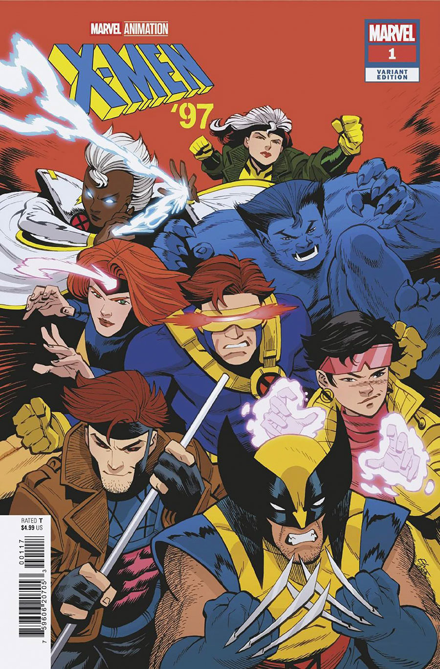 X-Men 97 #1 Cover E Incentive Ethan Young Variant Cover