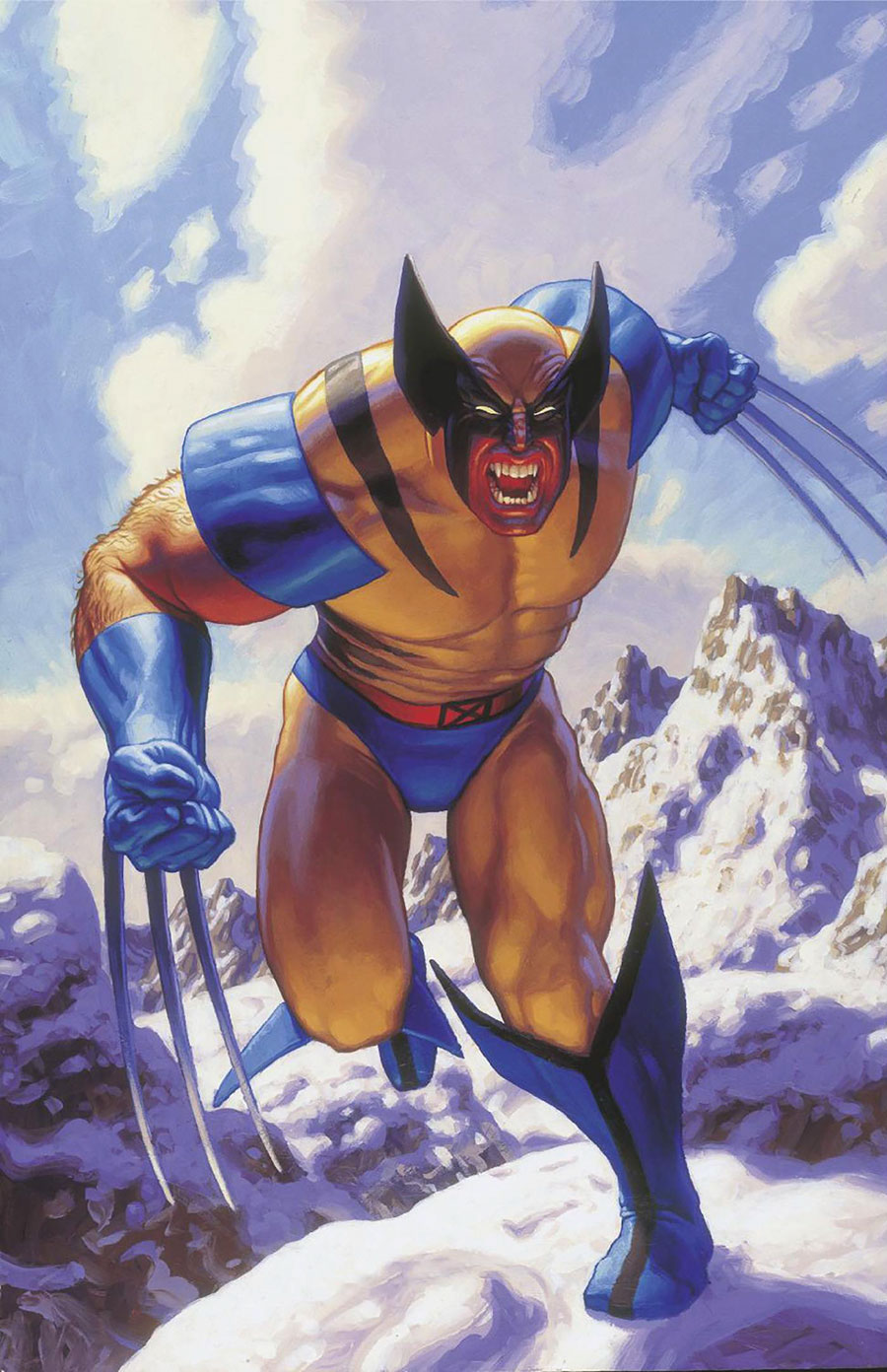 Wolverine Madripoor Knights #2 Cover E Incentive Greg Hildebrandt & Tim Hildebrandt Marvel Masterpieces III Wolverine Virgin Cover