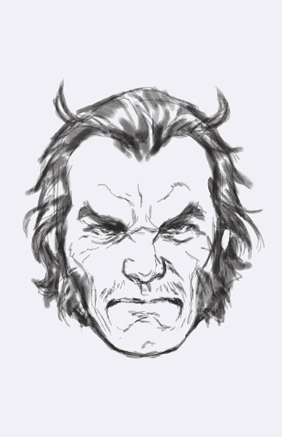 Wolverine Vol 7 #46 Cover D Incentive Mark Brooks Headshot Sketch Virgin Cover