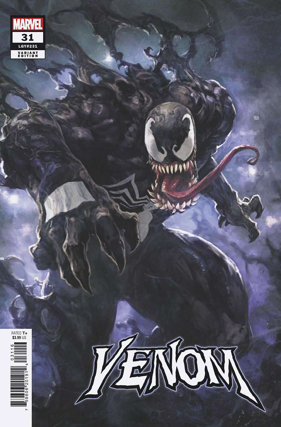 Venom Vol 5 #31 Cover E Incentive SKAN Variant Cover (Symbiosis Necrosis Part 1)