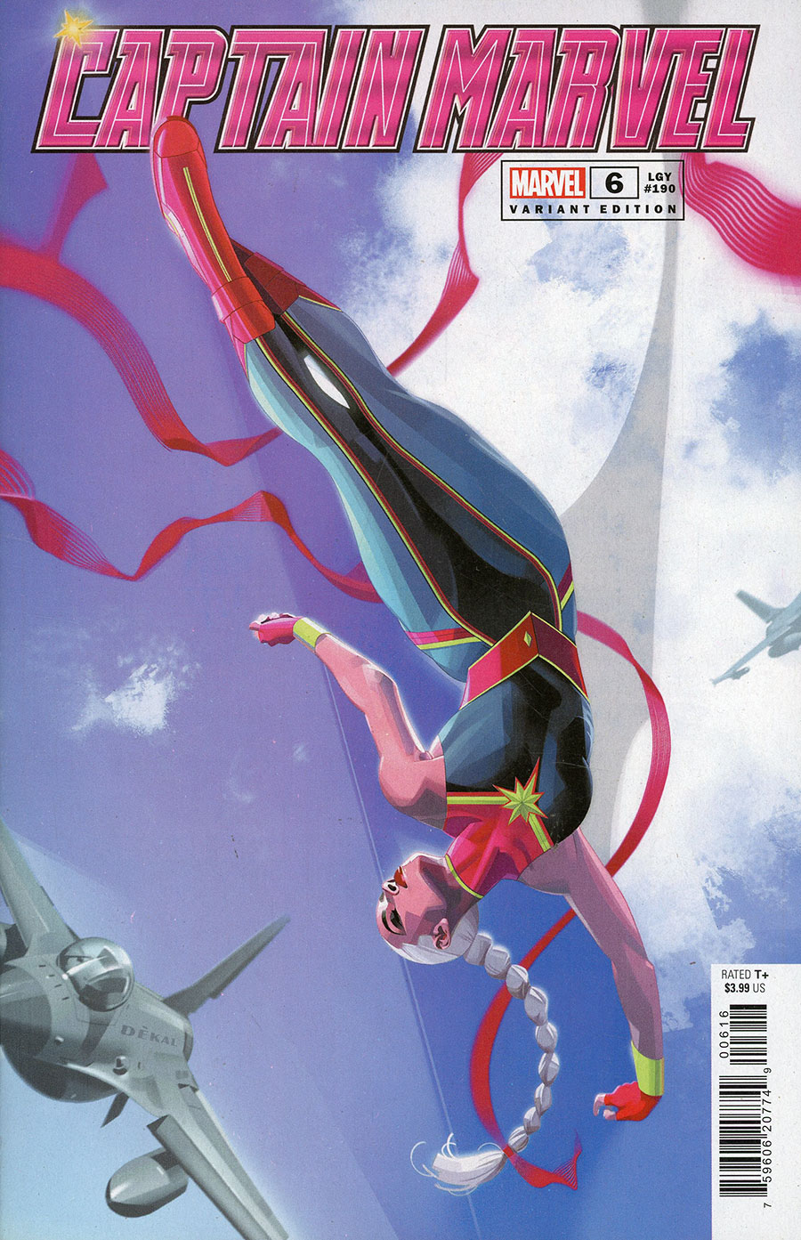 Captain Marvel Vol 10 #6 Cover C Incentive Jeff Dekal Variant Cover