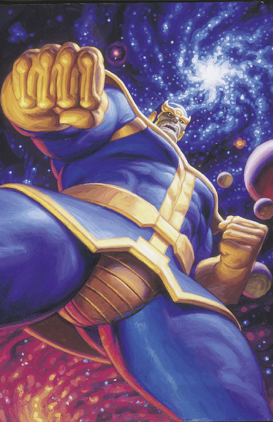 Thanos Vol 4 #4 Cover E Incentive Greg Hildebrandt & Tim Hildebrandt Marvel Masterpieces III Thanos Virgin Cover