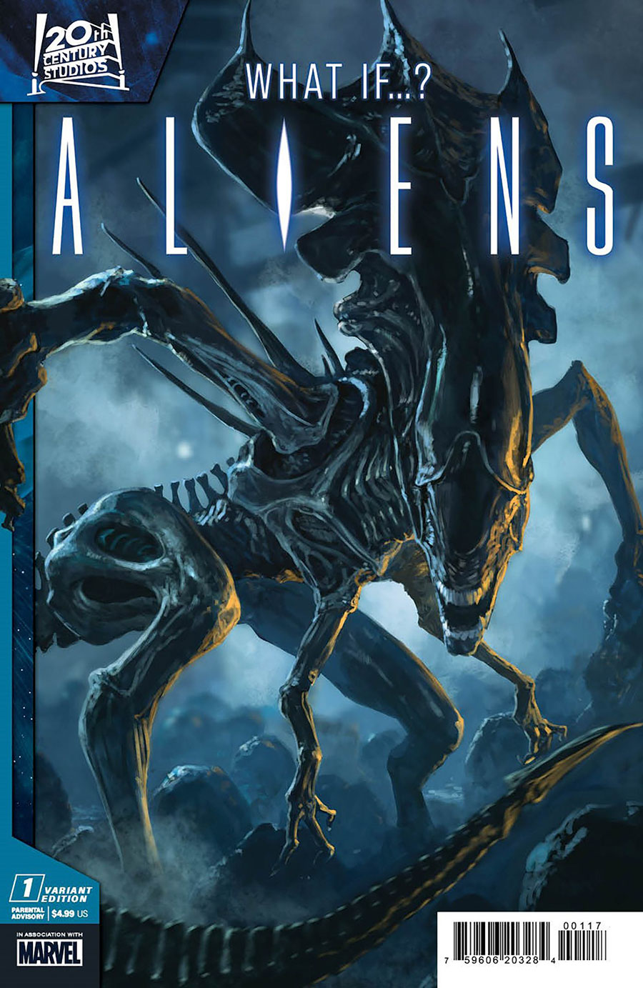 Aliens What If #1 Cover F Incentive SKAN Variant Cover
