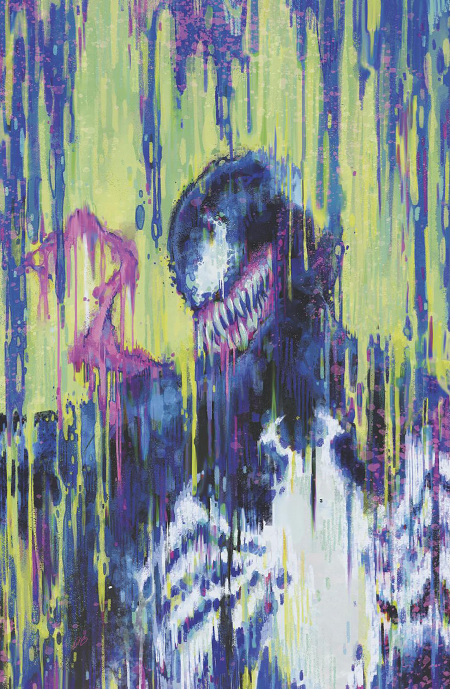 Venom Vol 5 #32 Cover H Incentive Rose Besch Virgin Cover (Symbiosis Necrosis Part 3)